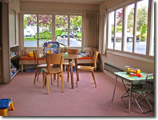 Photo of child care room